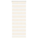VIDAXL Store zebre beige marbre largeur du tissu 50,9 cm polyester