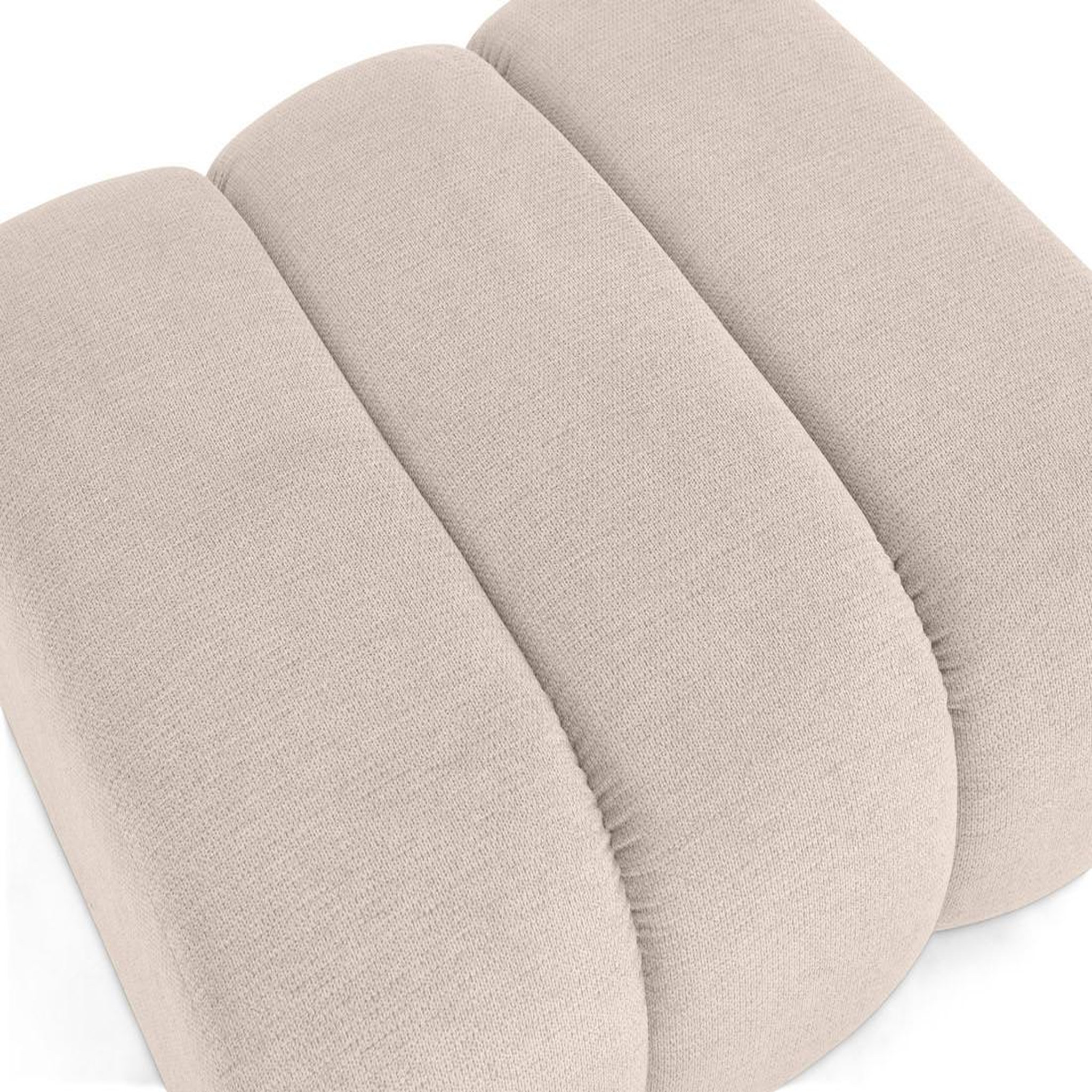 Voir la diapositive 5 : LISA DESIGN Debbie - pouf en tissu texturé