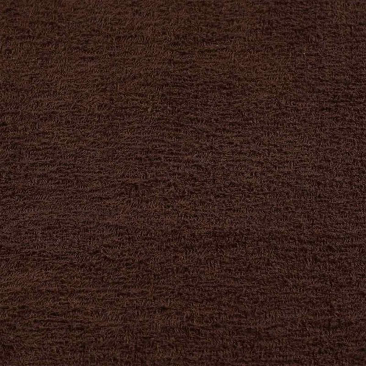 VIDAXL Serviettes de bain 10 pcs marron 100x150 cm 360 g m² 100% coton