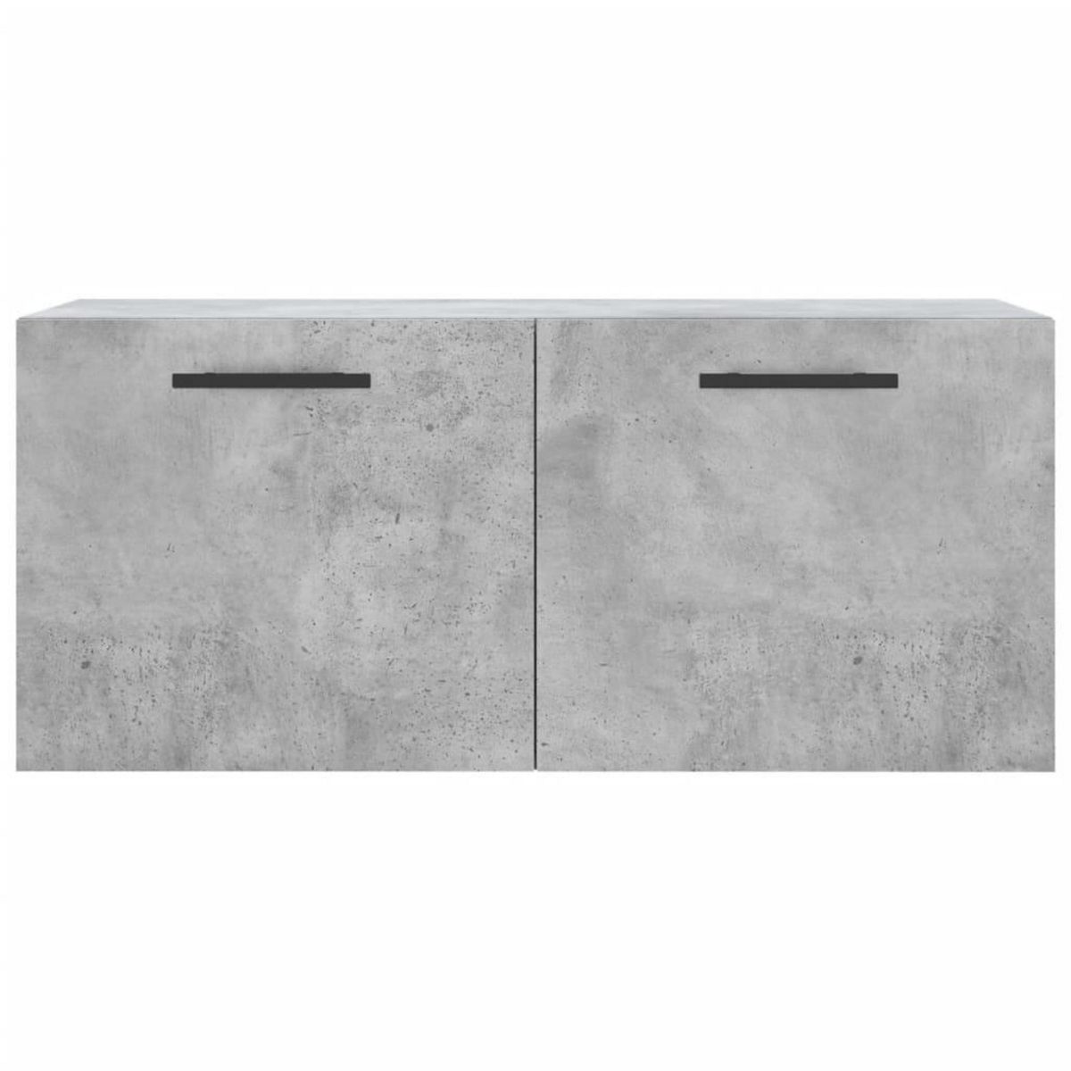 VIDAXL Armoire murale gris beton 80x36,5x35 cm bois d'ingenierie