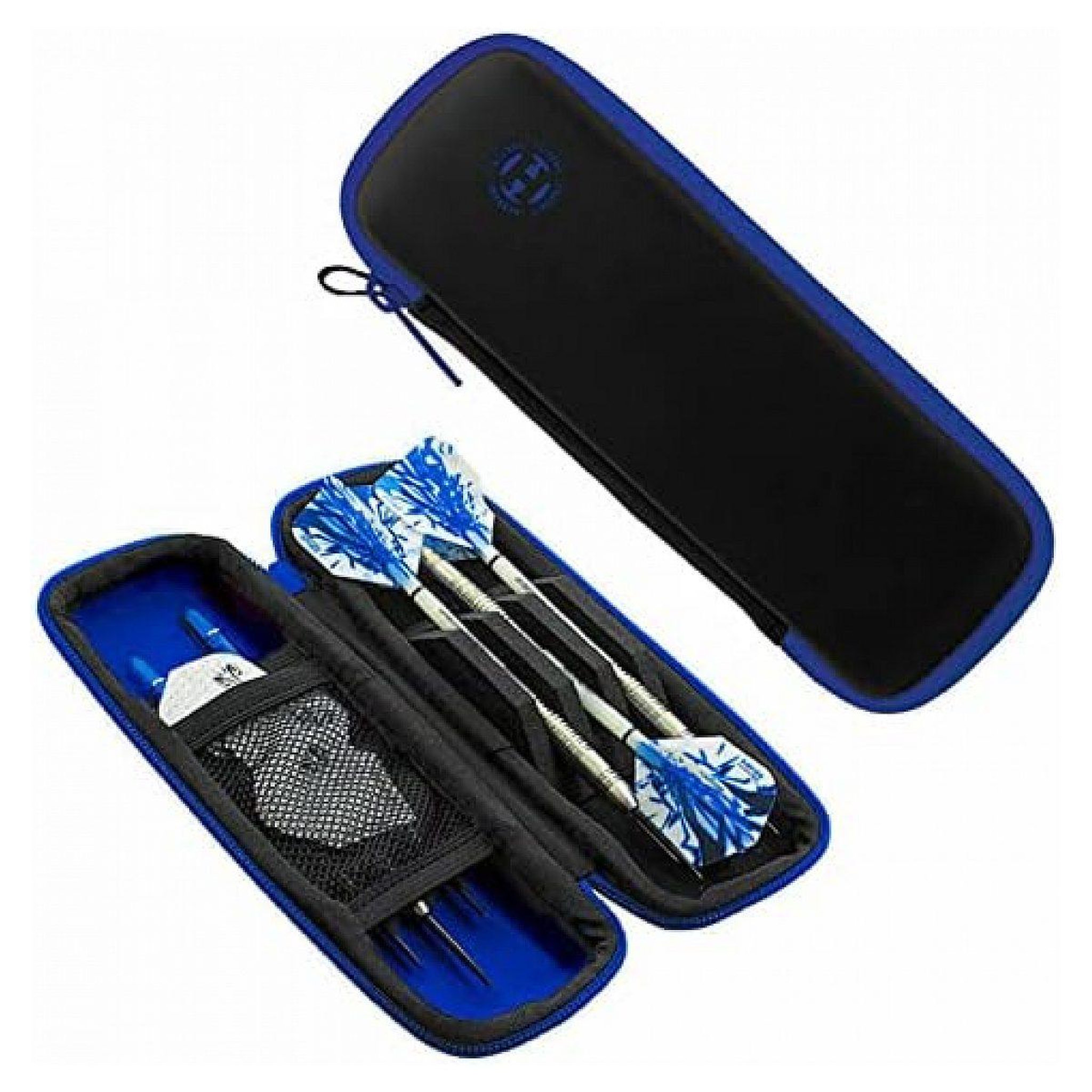 Harrows Etui fléchettes blaze bleu noir