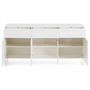 Voir la diapositive 4 : BEST MOBILIER Sofia - buffet bas - blanc mat - 165 cm