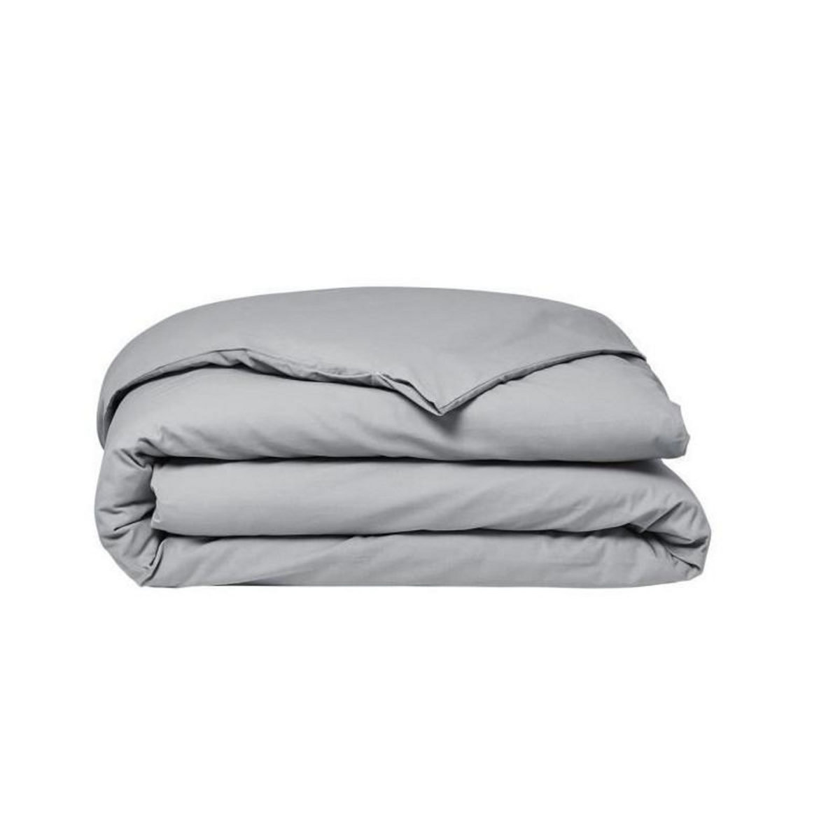 Today Housse de couette TODAY Essential - 140 x 200 cm - 1 personne - 100% Coton uni - Acier