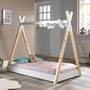 Voir la diapositive 2 : Paris Prix Lit Enfant Design  Tipi  70x140cm Blanc