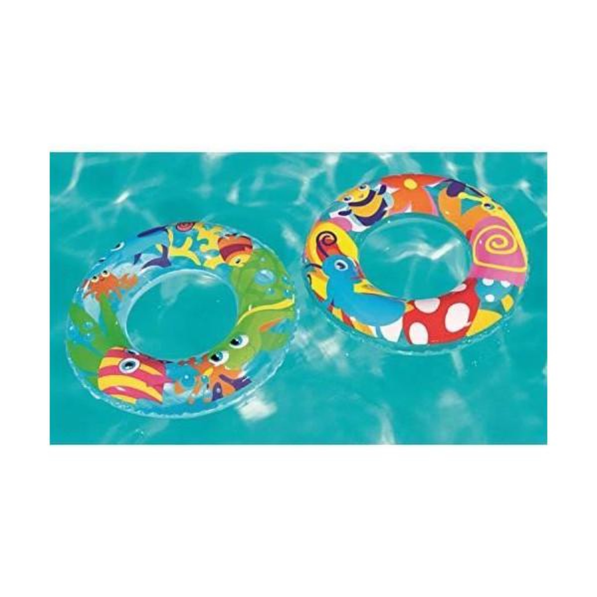 Voir la diapositive 2 : BESTWAY Bouée - BESTWAY - 36013 - Assortis - Pour enfants - Utilisation extérieure