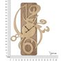 Voir la diapositive 6 : Paris Prix Horloge Murale Déco  Wolly  93cm Naturel