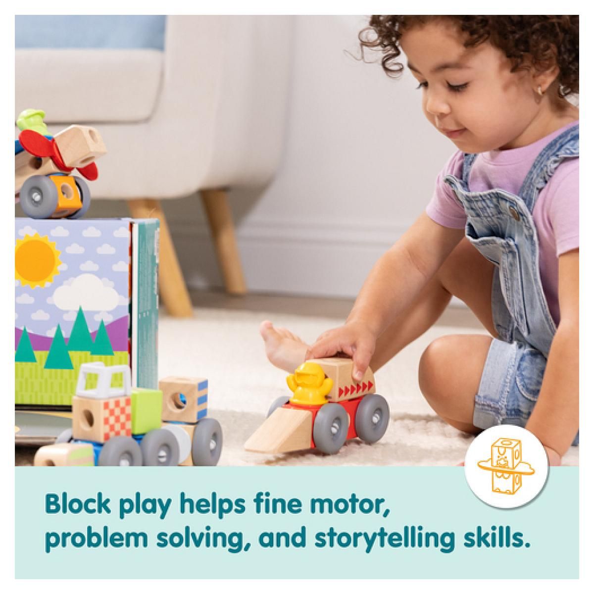 SpinMaster Les vehicules - 54 pieces - blockables