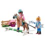 Voir la diapositive 2 : PLAYMOBIL 71242 - Cavalière cheval monitrice