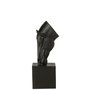 Voir la diapositive 3 : Paris Prix Tête de Cheval sur Socle  Hollywood  44cm Noir