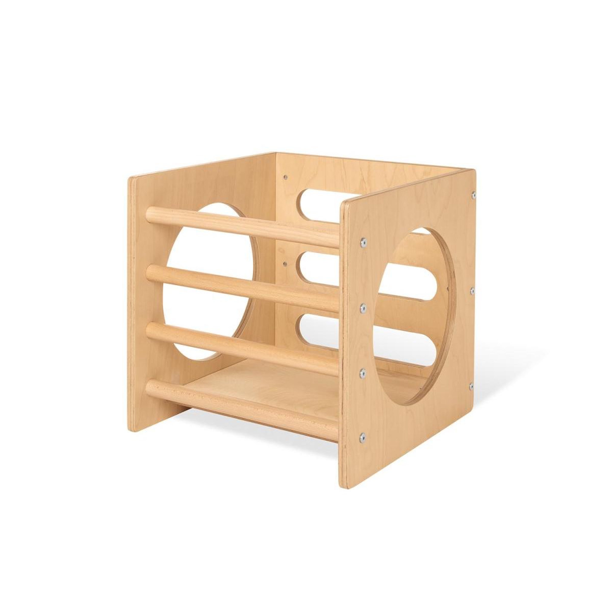Pinolino Cube d'escalade bois naturel Kari