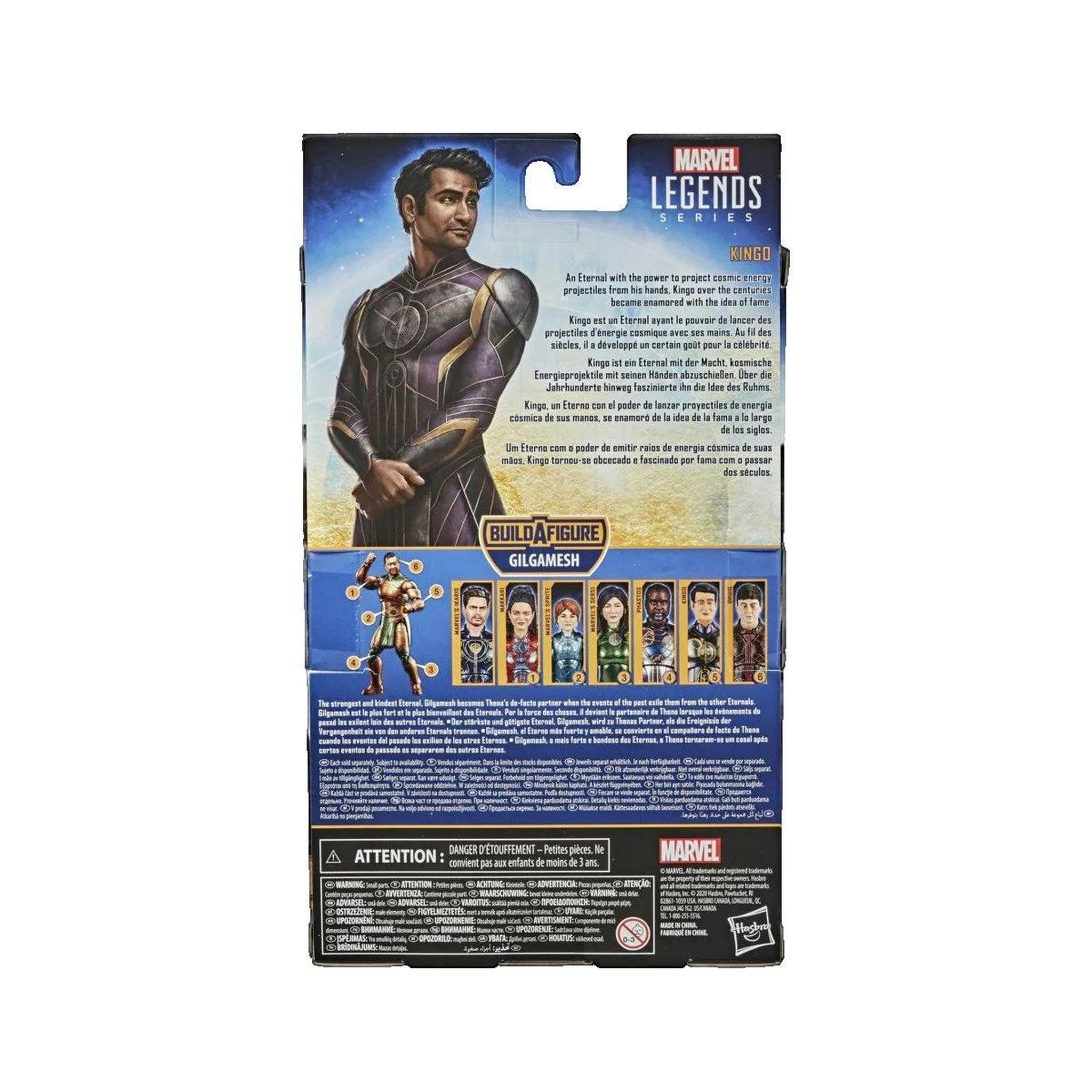 Voir la diapositive 2 : Marvel Figurine Hasbro Kingo articulée avec accessoires