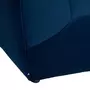  Module Chauffeuse en Velours  Kiona  99cm Bleu