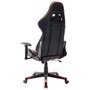Voir la diapositive 4 : VIDAXL Chaise de jeu Noir et rouge Cuir artificiel