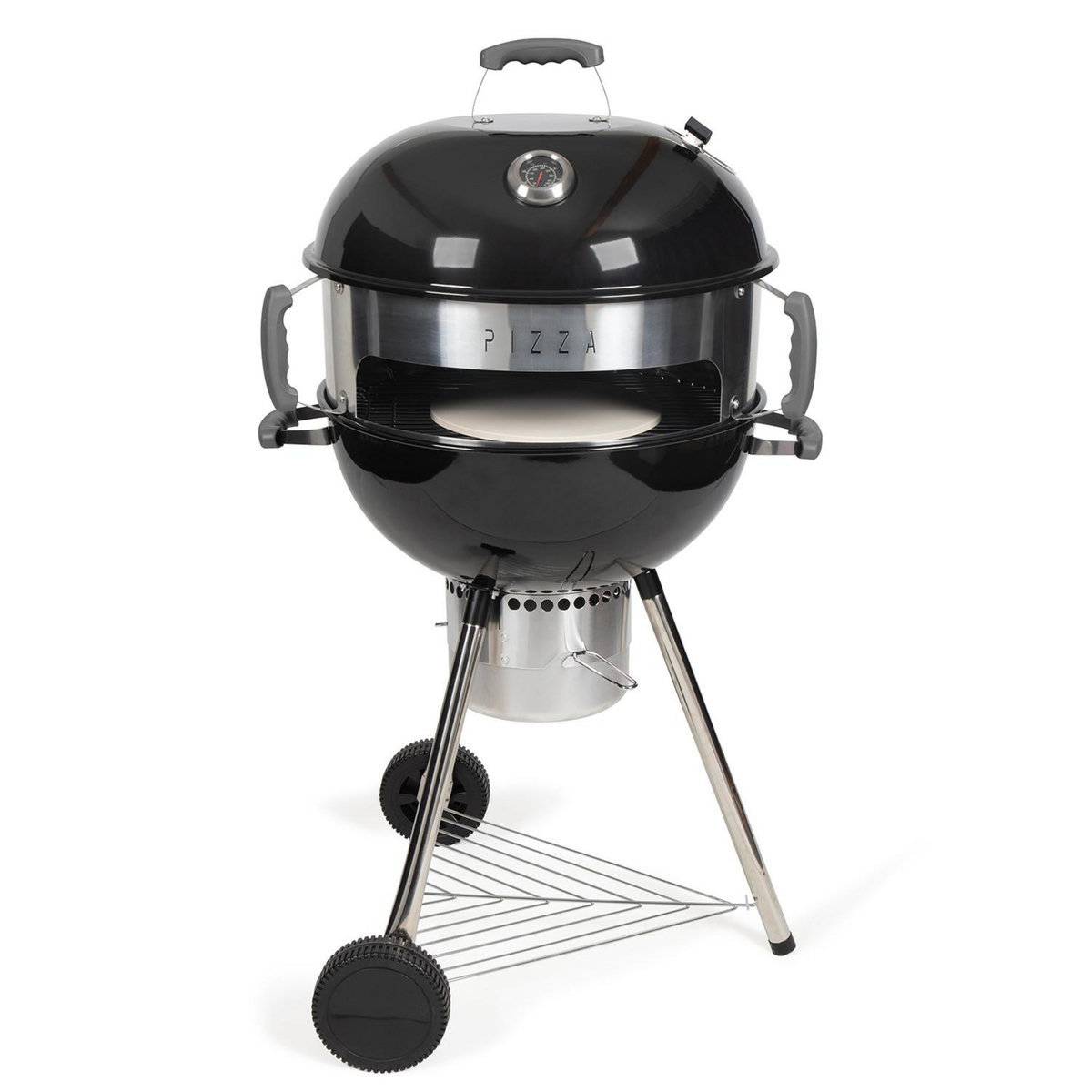 LIVOO Barbecue four à pizza 54cm noir - doc271
