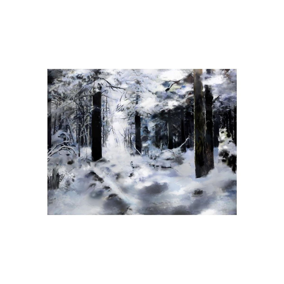 Paris Prix Papier Peint  Winter Forest