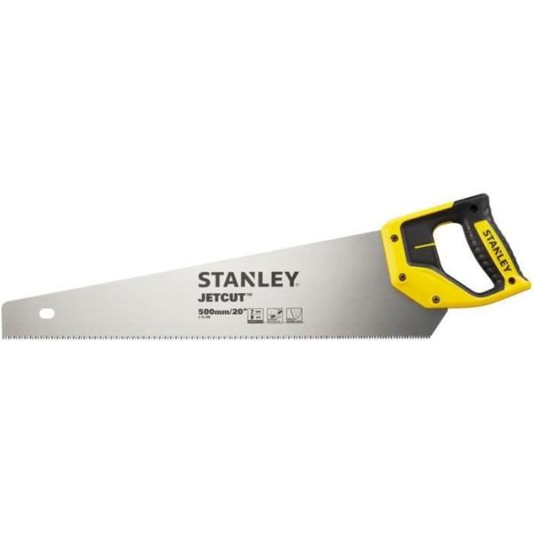 Voir la diapositive 2 : Stanley Scie Egoine - STANLEY - 2-15-288 - Jetcut - Coupe de Debit Moyenne Section 500 mm