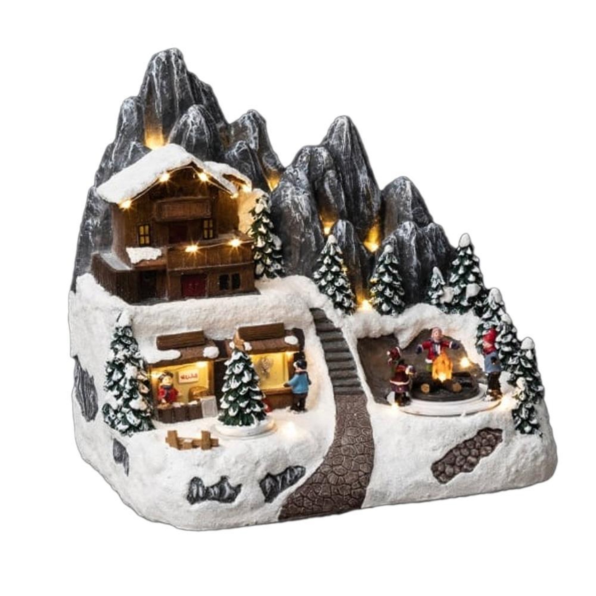 ATMOSPHERA Refuge d'altitude de noel illuminer atmosphera  evin 143392. Coloris disponibles : Multicolore