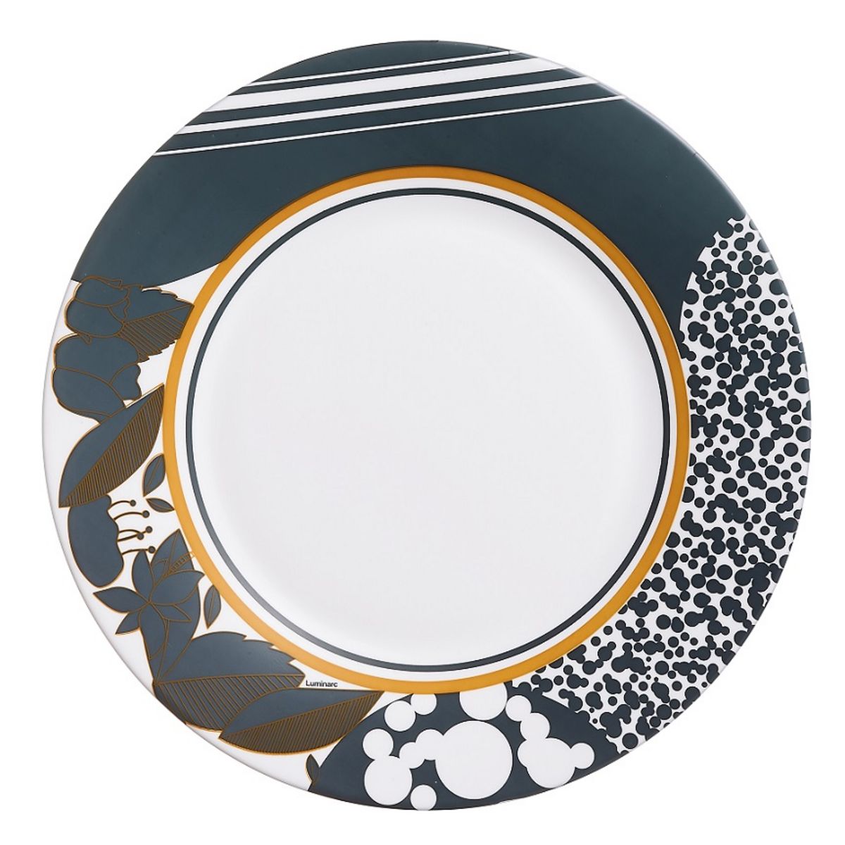 LUMINARC Service d'assiettes 18 pièces en opale ORME 