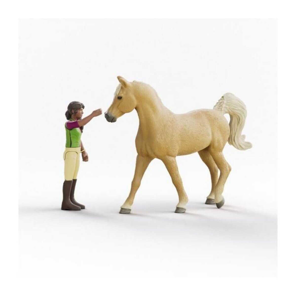 Schleich Figurines Sarah et Mystery, SCHLEICH 42714 Horse Club, Des 4 ans