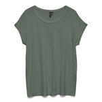 Vero Moda T shirt Kaki Femme Vero Moda Fosia. Coloris disponibles : Vert