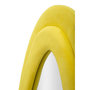Voir la diapositive 5 : Paris Prix Miroir Mural en Velours  Chanel  160cm Jaune