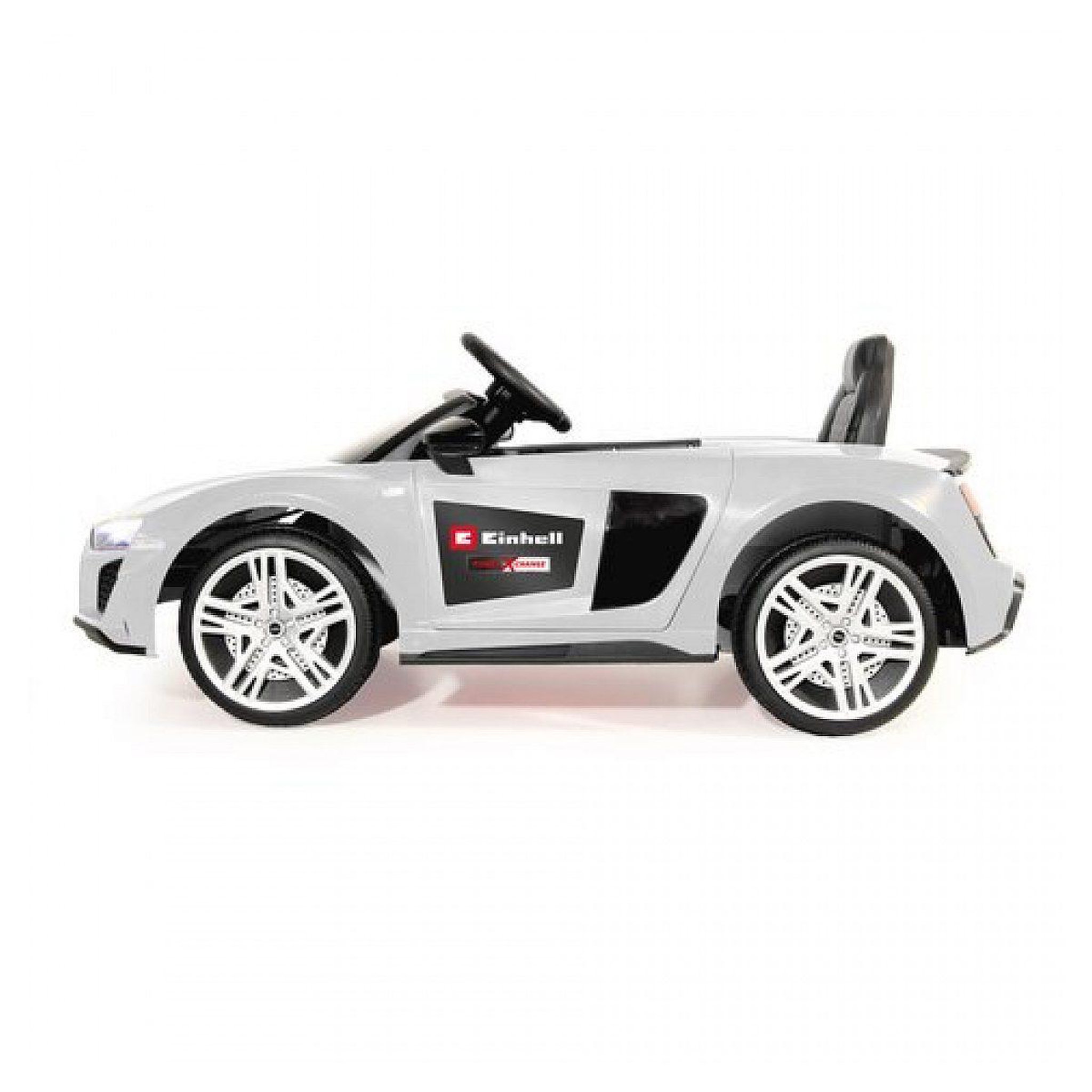 Voir la diapositive 2 : Jamara Ride-on audi r8 blanc 18v einhell power x-change
