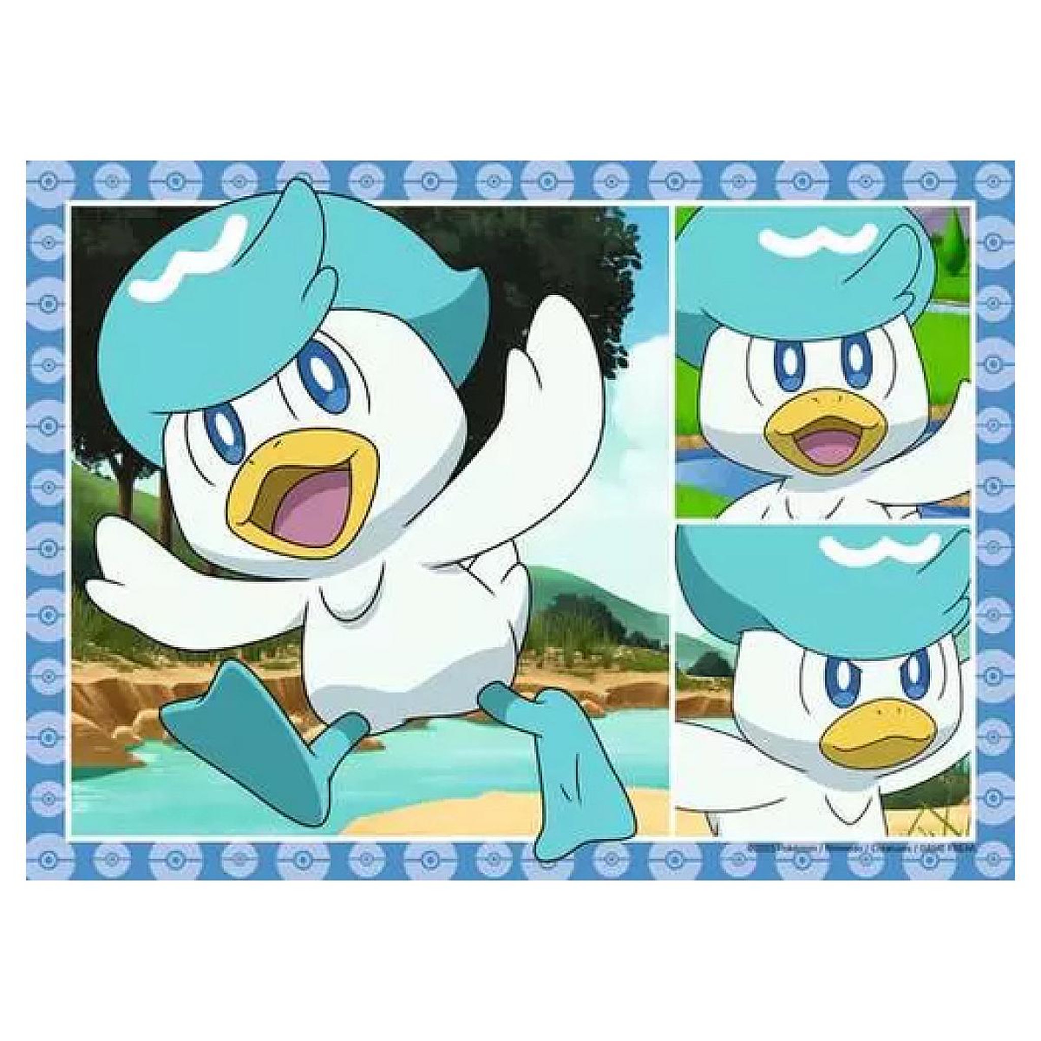 Voir la diapositive 4 : RAVENSBURGER Puzzle 4x35 pieces - Speedy puzzle Pokemon