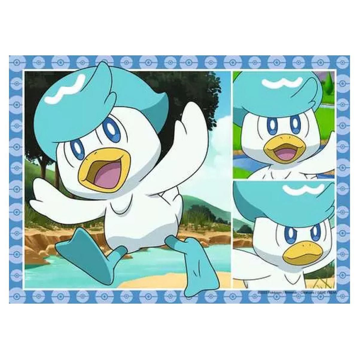 RAVENSBURGER Puzzle 4x35 pieces - Speedy puzzle Pokemon