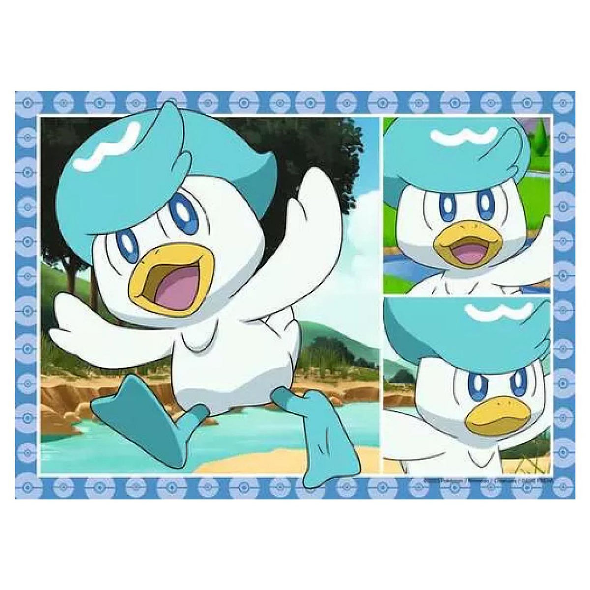 RAVENSBURGER Puzzle 4x35 pieces - Speedy puzzle Pokemon