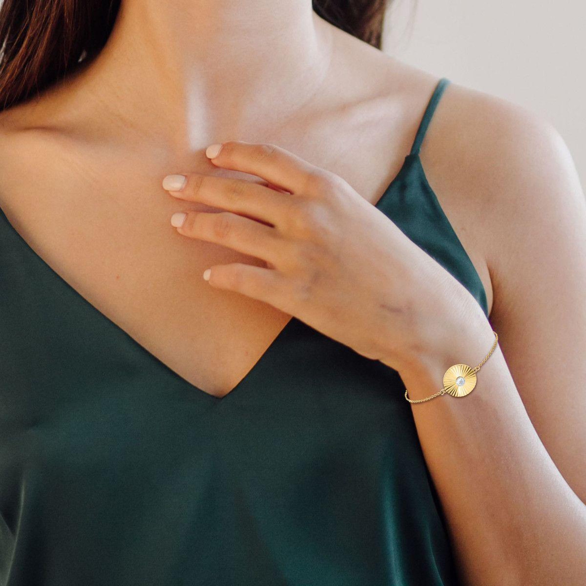 Voir la diapositive 2 : SC BOHEME Bracelet SC Bohème orné de zirconium blanc