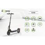 Voir la diapositive 3 : URBANGLIDE Trottinette électrique EZWAY EX85 - 25 km/h, 20 km d'autonomie, batterie 21,6V 7,8Ah, frein à disque, suspensions confo