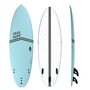 Voir la diapositive 1 : ADRENALIN Planche de surf en mousse 6' FEEL SURF - 6' x 21' x 2'' 3/4 - 40,8L