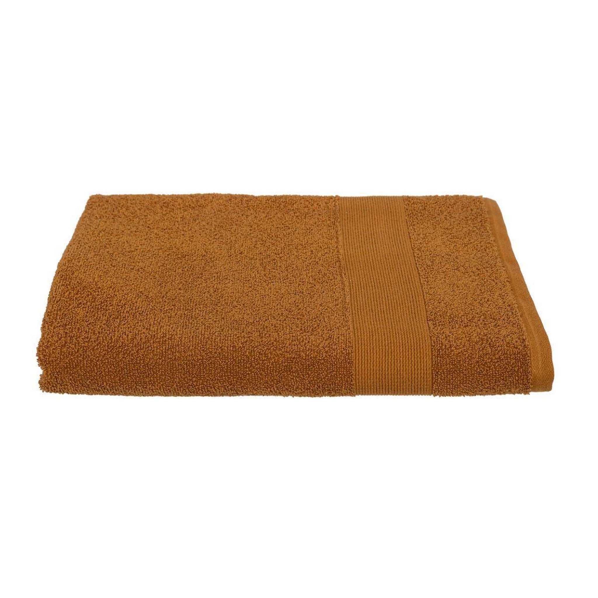 ATMOSPHERA Drap de bain  confort  100x150cm cannelle