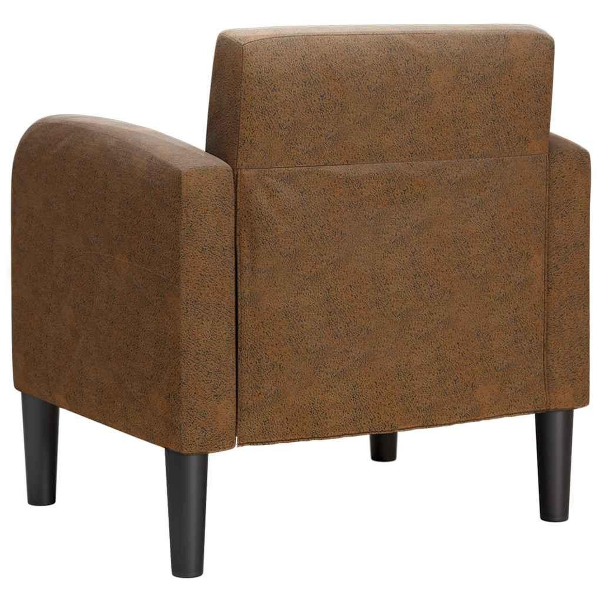 Voir la diapositive 5 : VIDAXL Chaise de canape avec accoudoirs marron 54 cm similicuir