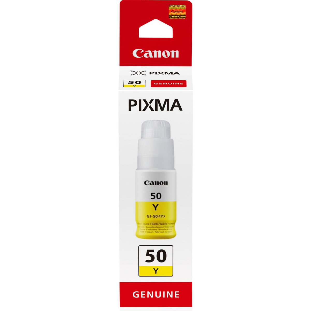 Canon Canon GI 50 Y Jaune original recharge d encre pour PIXMA G5050, G6050, G7050, GM2050, GM4050