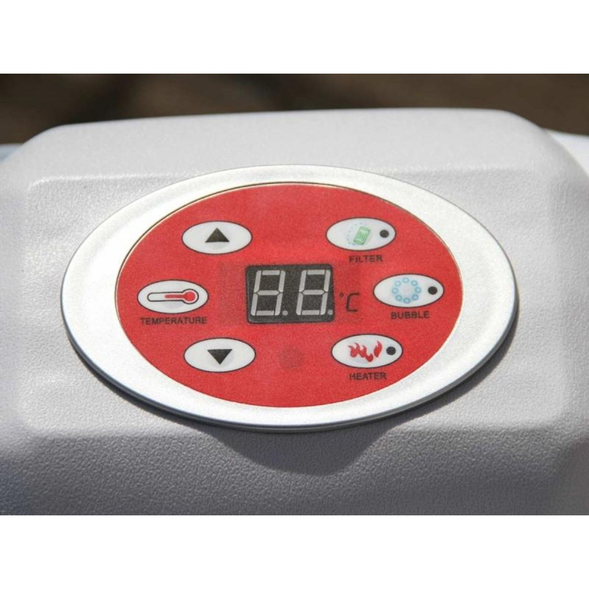 AQUAZENDO Spa gonflable rond Bulles 6 places - AquaZendo