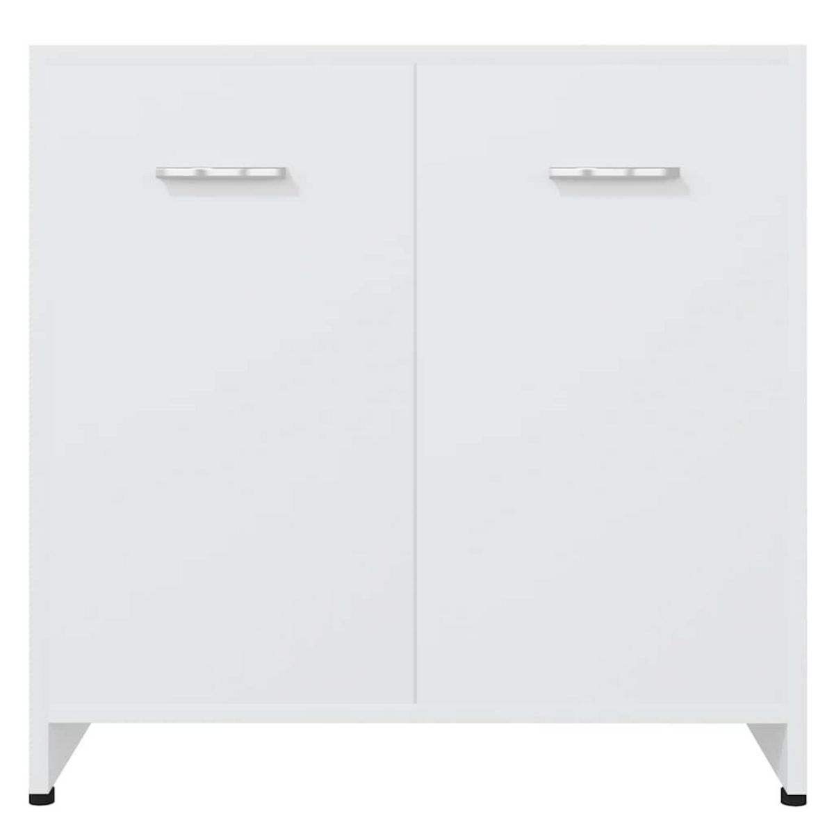 VIDAXL Armoire de salle de bain Blanc 60x33x61 cm Bois d'ingenierie