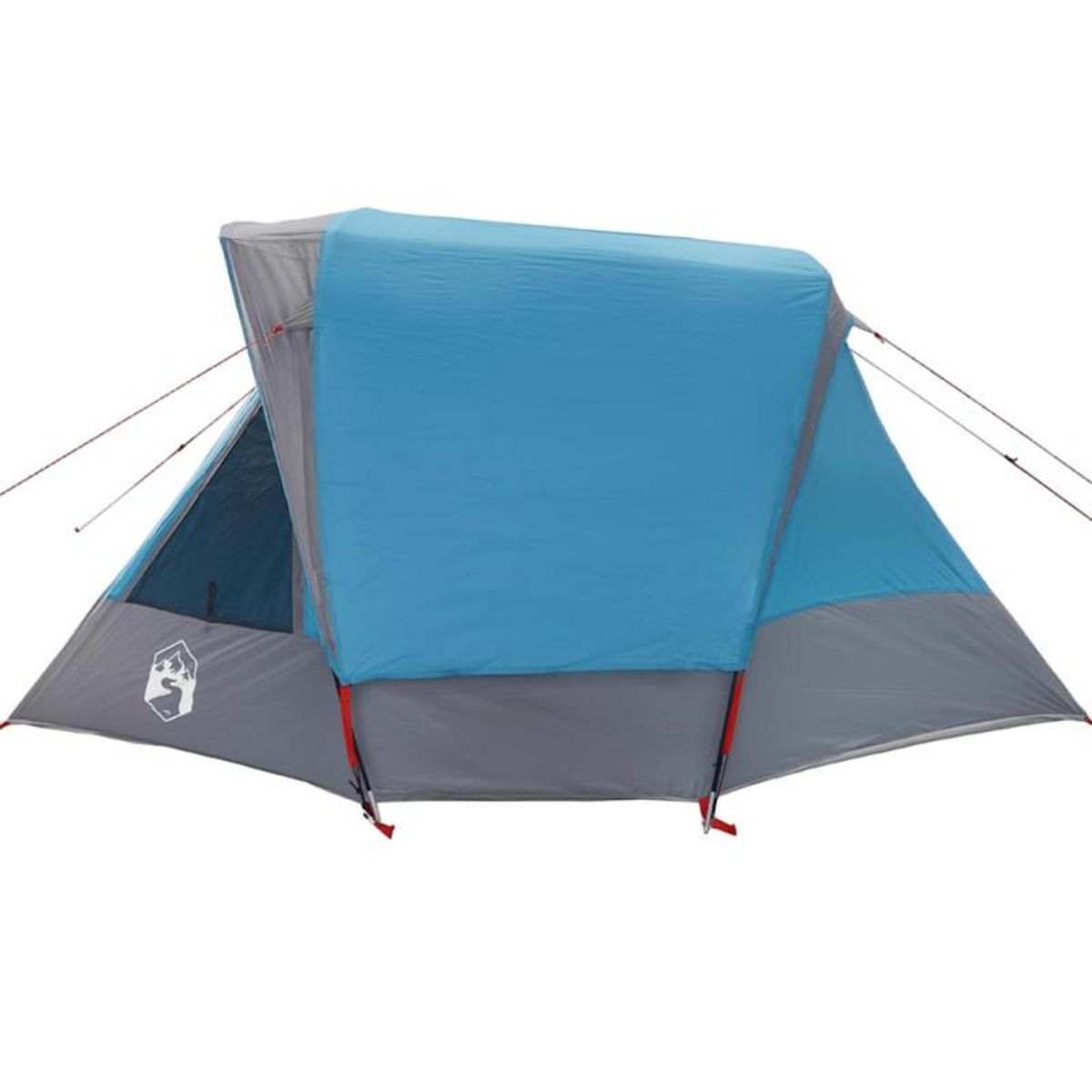 VIDAXL Tente de cabine familiale 6 personnes bleu imperméable