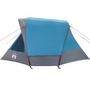 Voir la diapositive 6 : VIDAXL Tente de cabine familiale 6 personnes bleu imperméable