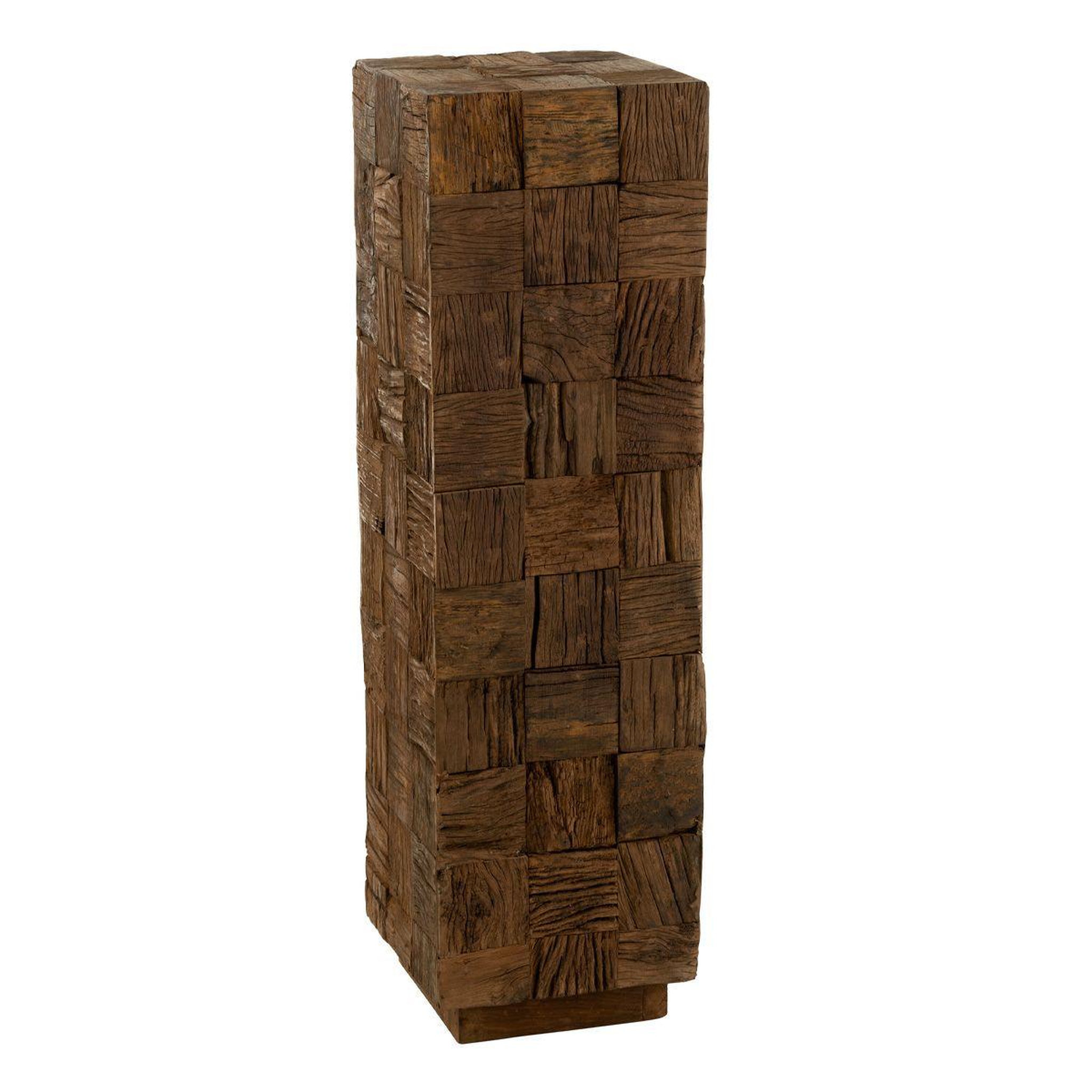 J-LINE Sellette déco en bois  evasion  105cm marron