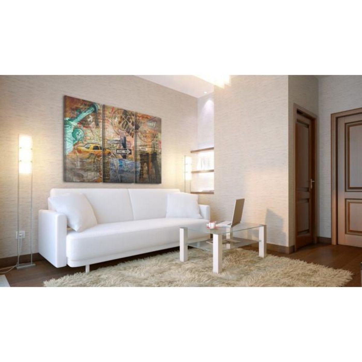 Paris Prix Tableau Imprimé  L'essence de New York