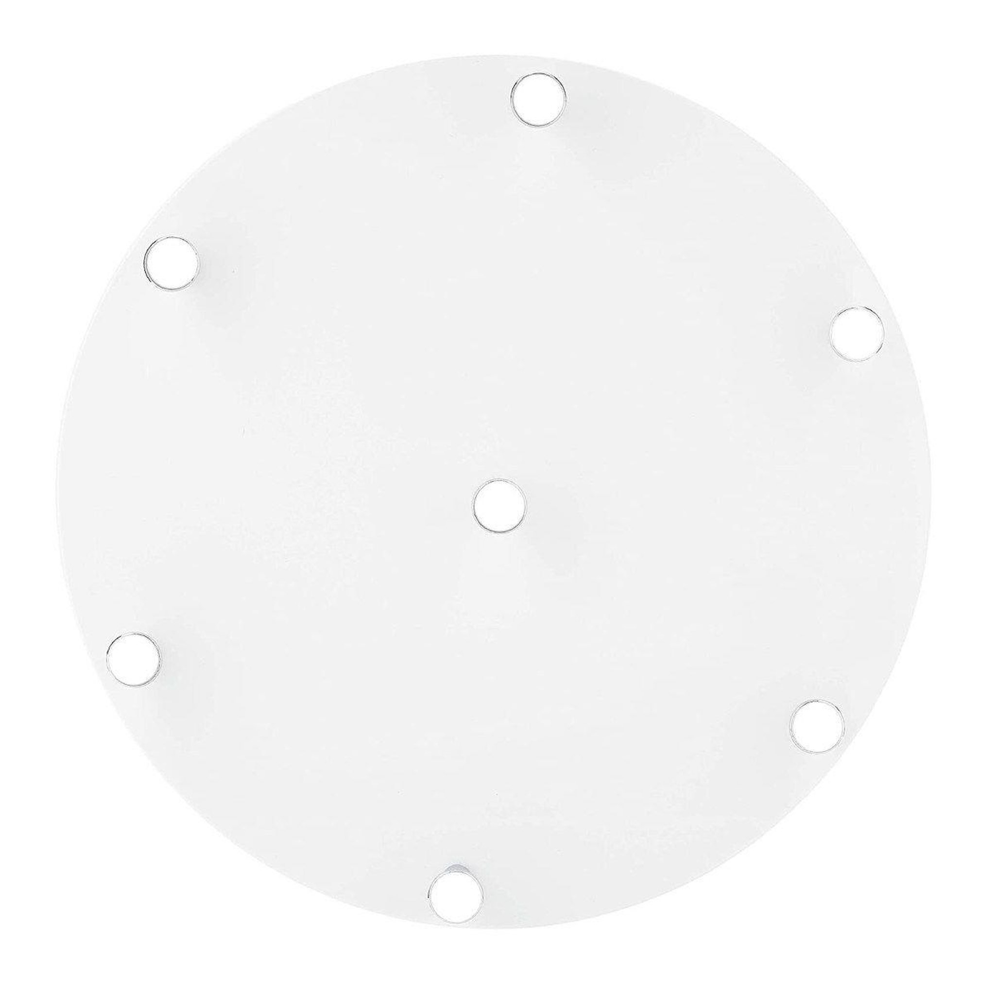 Voir la diapositive 2 : Paris Prix Patère murale ronde  kely  35cm blanc