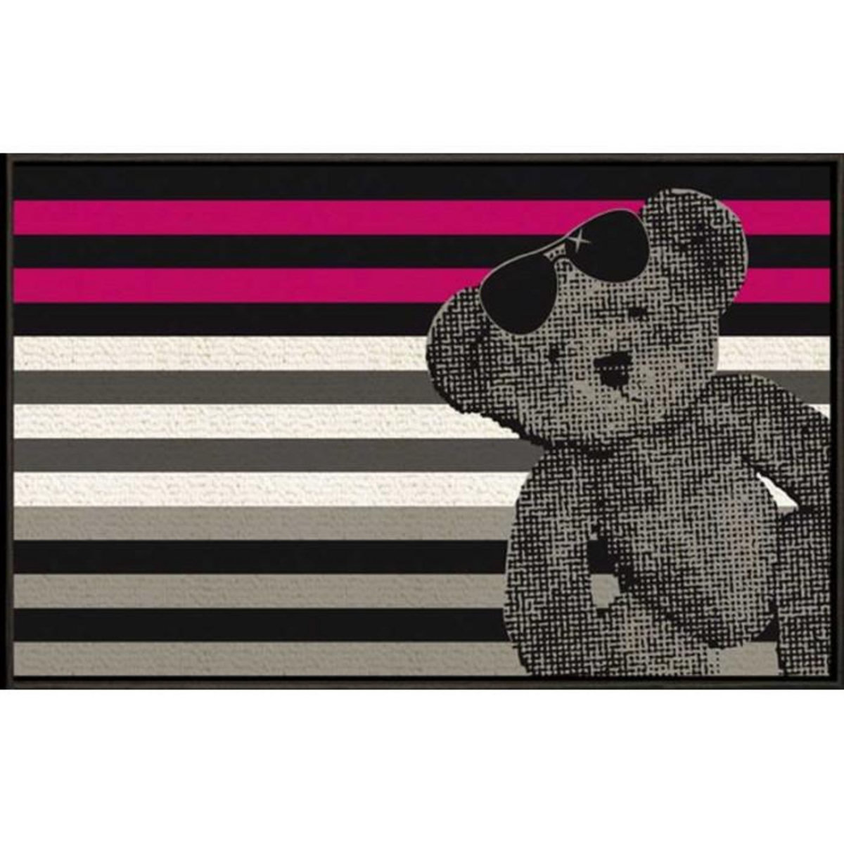 Paris Prix Tapis Déco Rectangulaire  Lulu Rock  50x80cm Multicolore