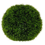 ATMOSPHERA Boule d'Herbe Artificielle  Carly  27cm Vert