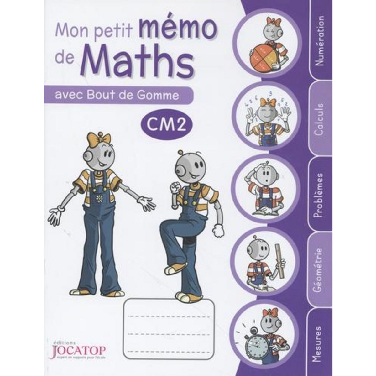 MON PETIT MEMO DE MATHS AVEC BOUT DE GOMME CM2, Lefèvre Laurence