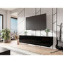 Voir la diapositive 2 : Habitat et Jardin Meuble TV  Bralani 150  - 150 x 43 x 37 cm - Noir