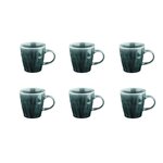 BJORN Mug MOON 40cl - 6 pièces - Pétrole