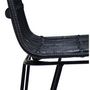 Voir la diapositive 6 : Paris Prix Tabouret de Bar Design en Rotin  Baloin  94cm Noir
