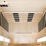 Voir la diapositive 3 : CONCEPT USINE Cabine de sauna luxe infrarouge 2 places NARVIK