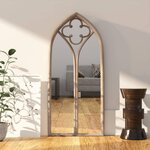 VIDAXL Miroir Sable 70x30 cm Fer pour utilisation a l'interieur
